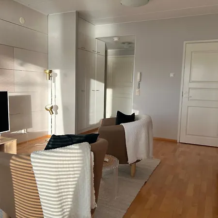 Kaksio Jaervinaekymaellae Ja Saunalla Lahden Satamasta * Lahti