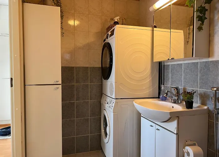 Kaksio Jaervinaekymaellae Ja Saunalla Lahden Satamasta Apartamento